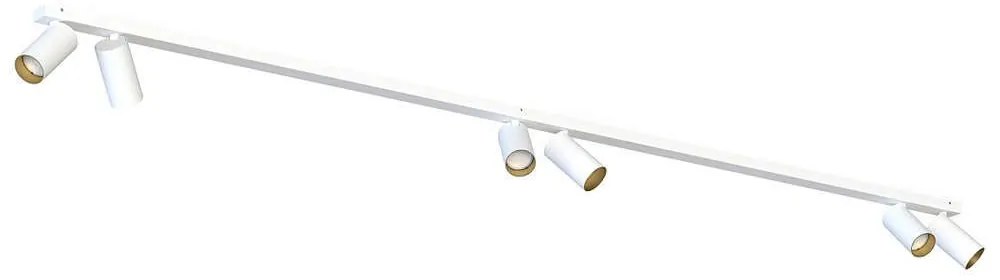 Φωτιστικό Οροφής - Σποτ Mono 7777 6xGU10 10W White-Gold Nowodvorski Metal, Plastic
