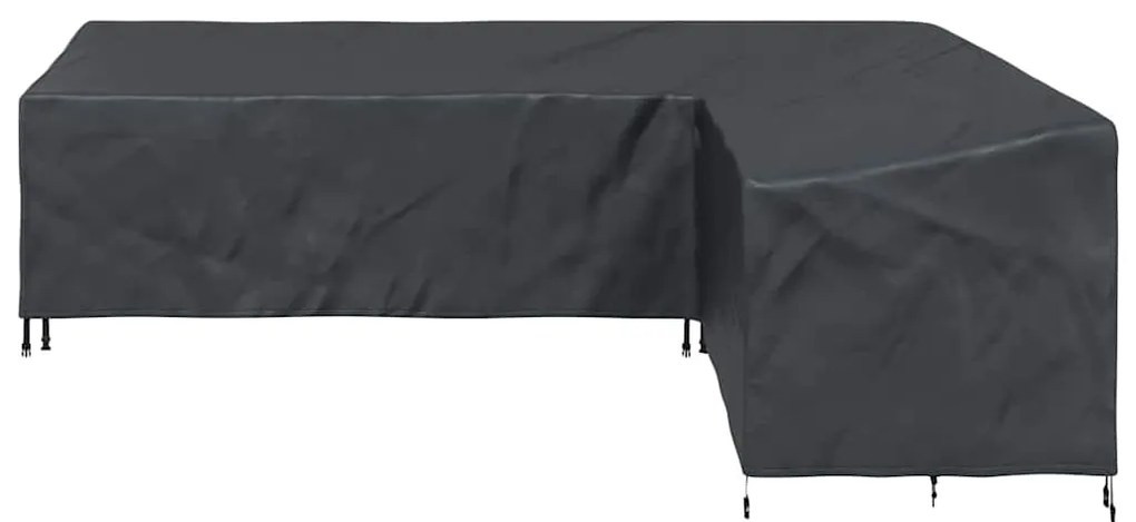 vidaXL Κάλυμμα Επίπλων Εξωτερικού Χώρου 286 x 222 x 80 εκ. Ύφασμα 600D