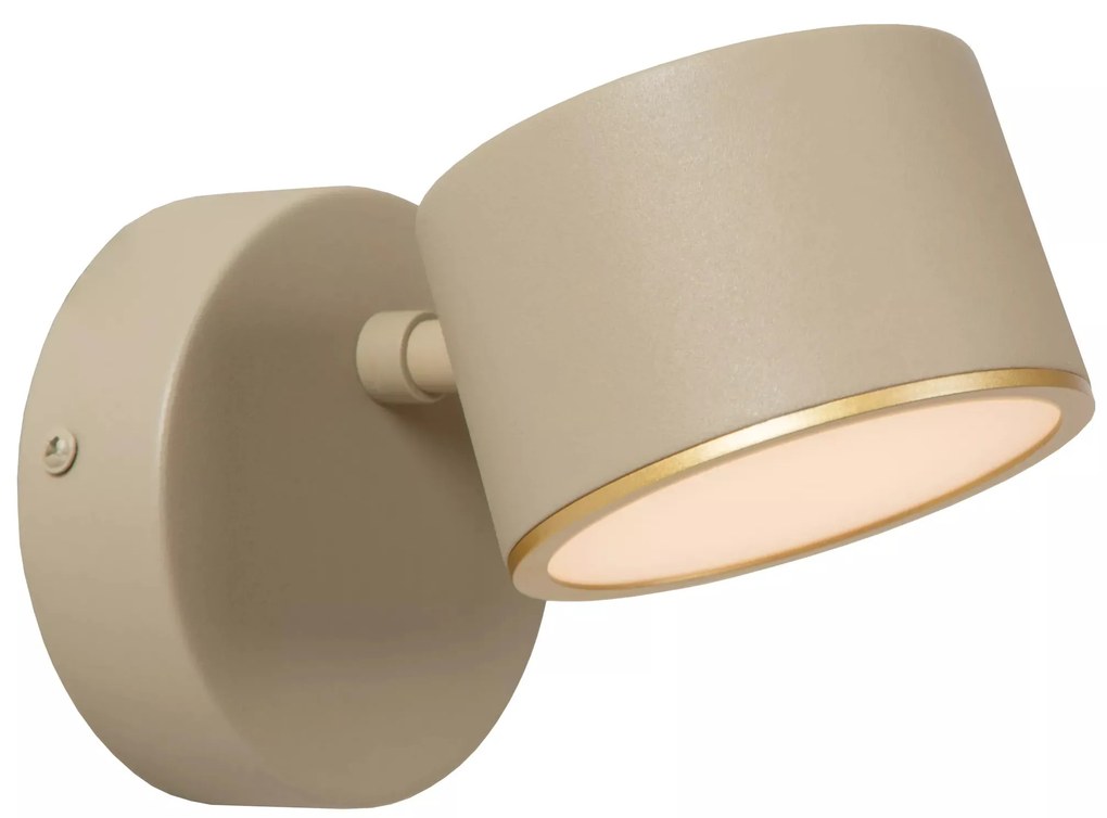 Φωτιστικό Επίτοιχο Lucide 44217-08-41 GIAN Τοπέ (Taupe) 2700 K