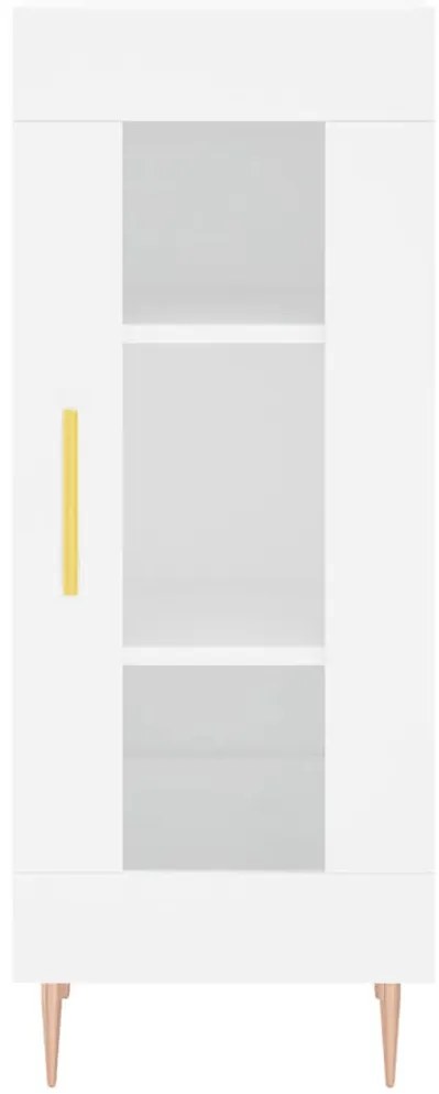 vidaXL Ντουλάπι Λευκό 34,5 x 34 x 90 εκ. από Επεξεργασμένο Ξύλο