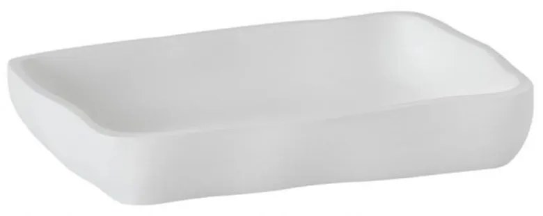 Σαπουνοθήκη Irregular AH-BA74071 13x9x2cm White Andrea House Polyresin