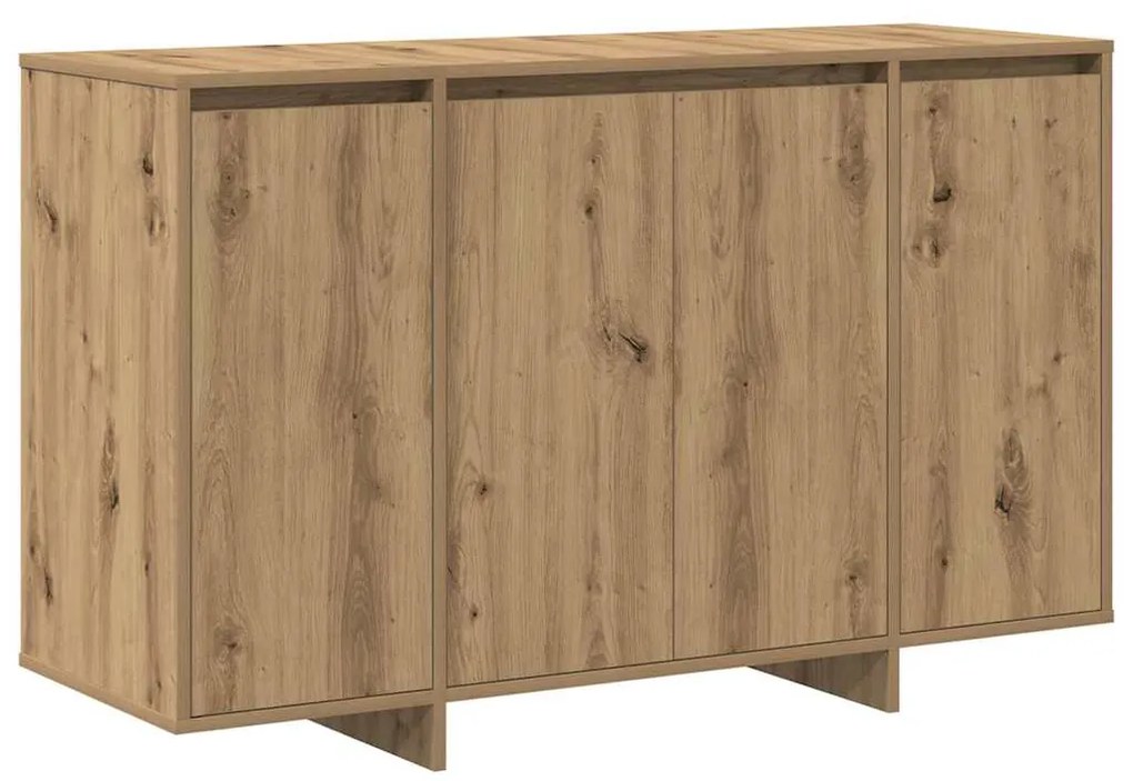 vidaXL Πλαϊνό γραφείο artisan δρυς 120 x 41 x 75 εκ.