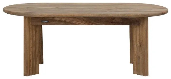 Τραπεζάκι Σαλονιού Bhopal Fylliana Golden Brown 120x60x46 εκ. 120x60x46 εκ.