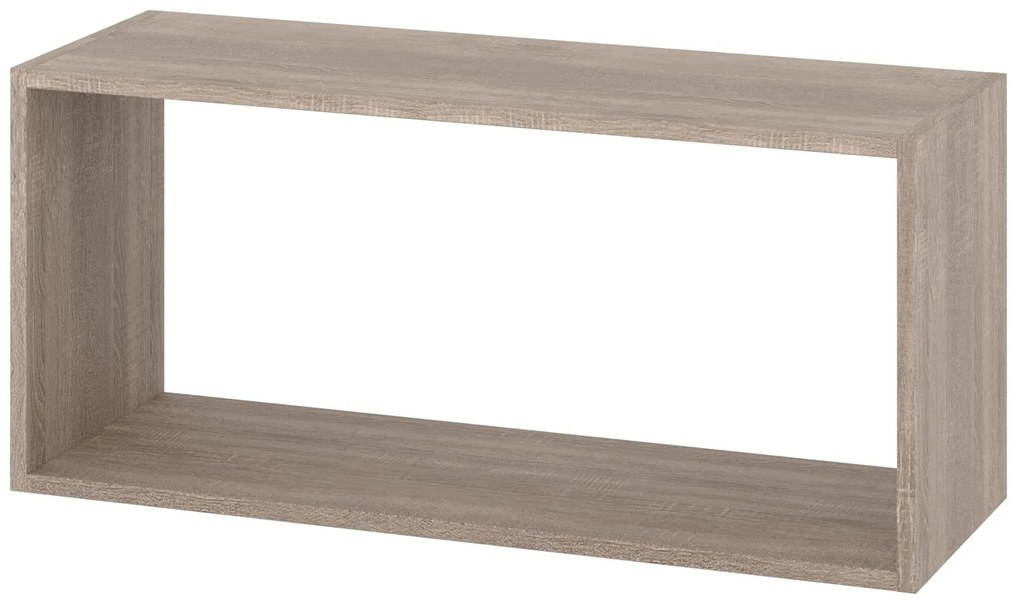 Ράφι Τοίχου POLKA-1  Σταχτί  80x28x36.6