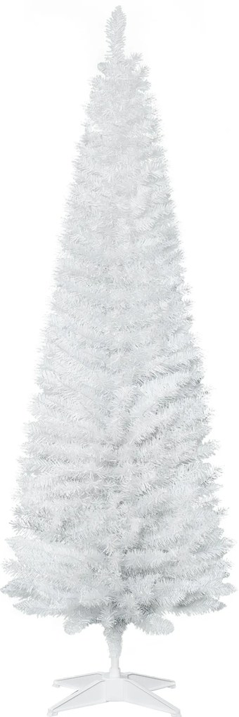 HOMCOM Τεχνητό Χριστουγεννιάτικο Δέντρο 180 cm Ψεύτικο Δέντρο με 390 άκρες Χριστουγεννιάτικη Διακόσμηση για εσωτερικούς χώρους