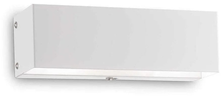 Φωτιστικό Τοίχου Flash 095288 20x6x7cm 2xG9 40W White Ideal Lux