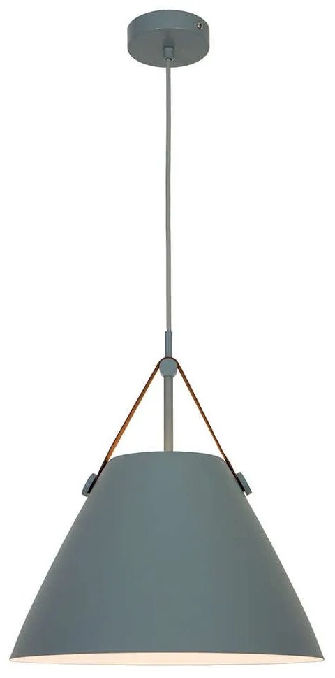 Φωτιστικό Οροφής Hector 4253700 Φ270 E27 Grey Viokef Metal