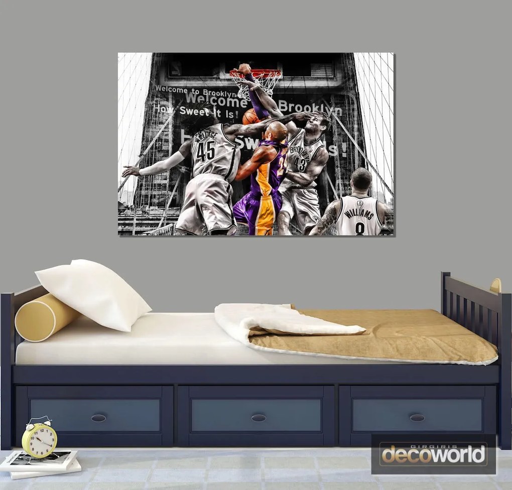 Πίνακας σε καμβά NBA Kobe Bryant KNV700 30cm x 40cm