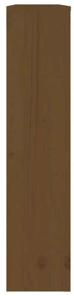 vidaXL Κάλυμμα Καλοριφέρ Καφέ μελί108,5x19x84εκ. από Μασίφ Ξύλο Πεύκου