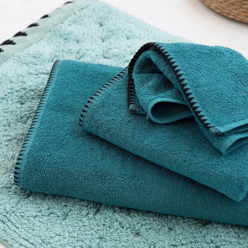 Πετσέτα Σώματος (70x140) Palamaiki Towels Brooklyn 500gsm Πετρόλ