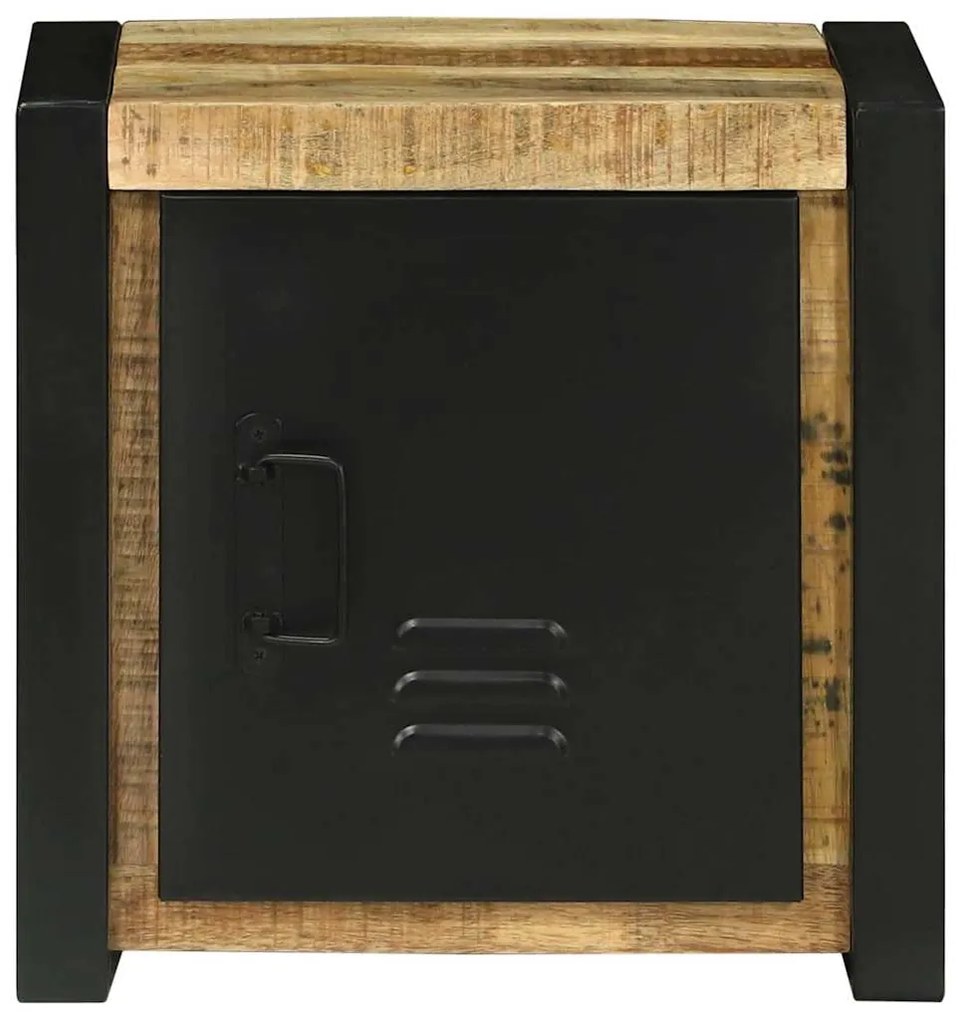 vidaXL Ντουλάπι Μπάνιου Καφέ 40 x 30 x 40 εκ Στερεό ξύλο μάνγκο