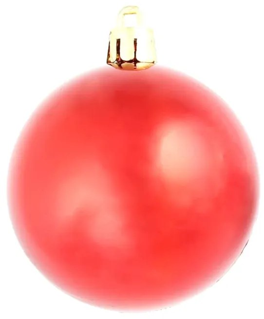 vidaXL Σετ Μπάλες Χριστουγεννιάτικες 100 τεμ. Κόκκινες 3/4/6 εκ.