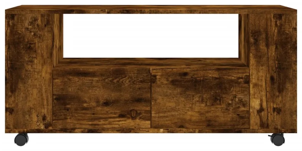 vidaXL Έπιπλο Τηλεόρασης Καπνιστή Δρυς 102x34,5x43 εκ. Επεξ. Ξύλο