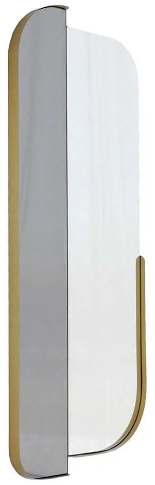 Καθρέπτης Τοίχου Day &amp; Night 552NOS2357 60x130cm Gold Aberto Design Mdf,Μέταλλο