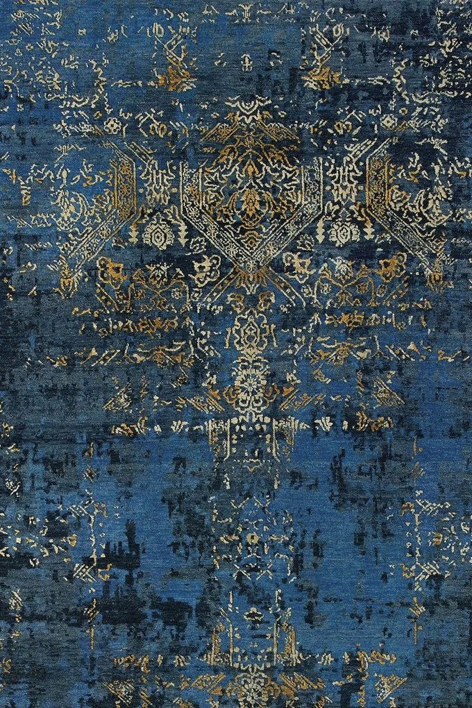 Χαλί Elite Navy Blue/Gold Carpet Couture 200X300cm