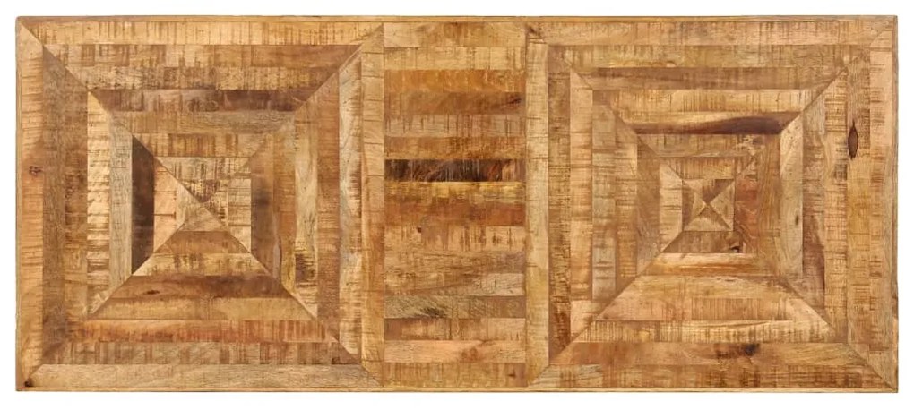 vidaXL Γραφείο 118 x 50 x 75 εκ. από Μασίφ Ξύλο Μάνγκο