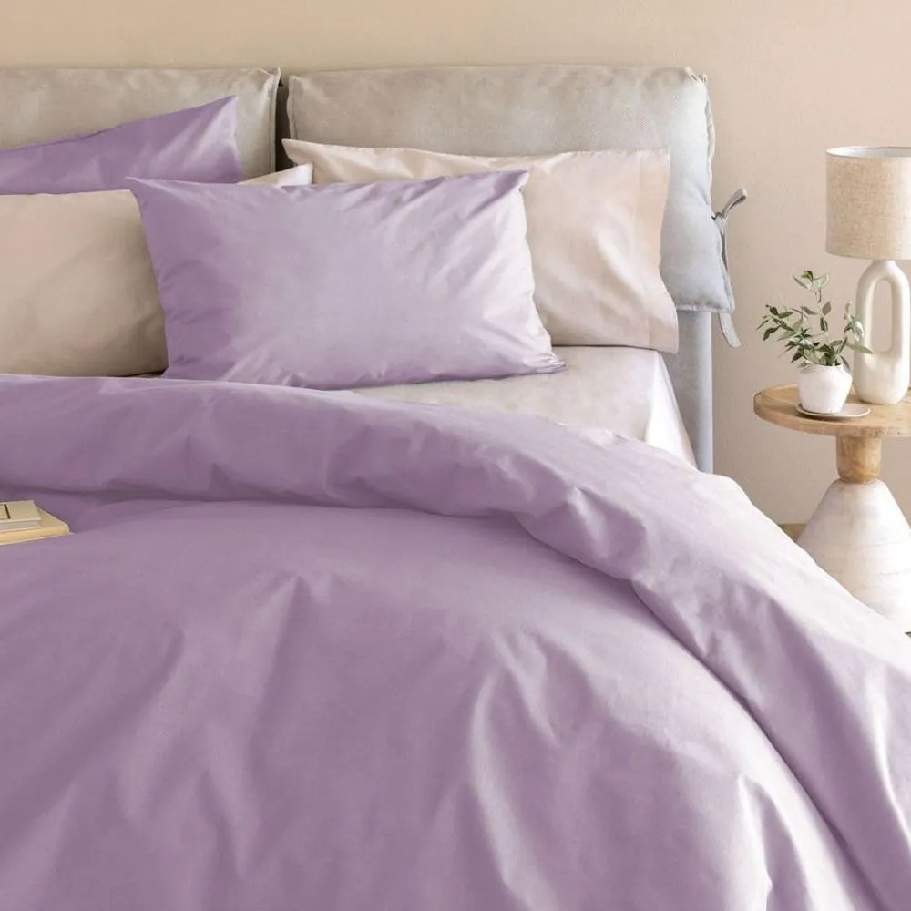 Παπλωματοθήκη Etoile/2 Lilac Palamaiki Υπέρδιπλo 240x250cm 100% Βαμβάκι
