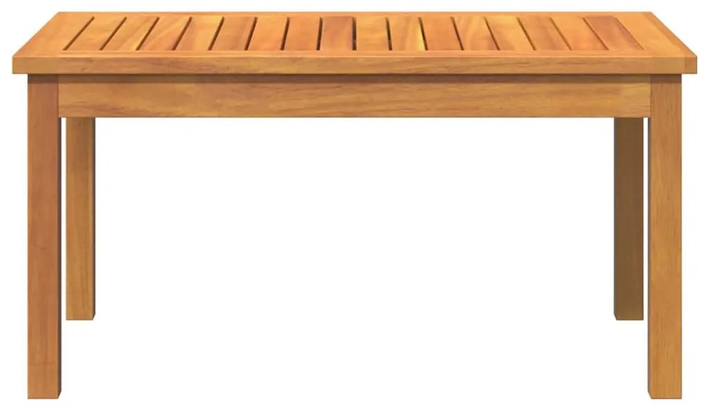 vidaXL Τραπέζι Καφέ 75x40x38 εκ από Μασίφ ξύλο Ακακίας