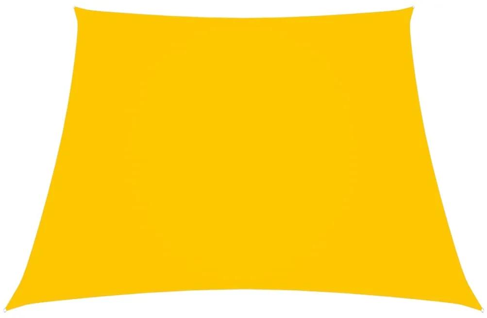 Πανί Σκίασης Τρίγωνο Κίτρινο 3/5x4 μ. από Ύφασμα Oxford