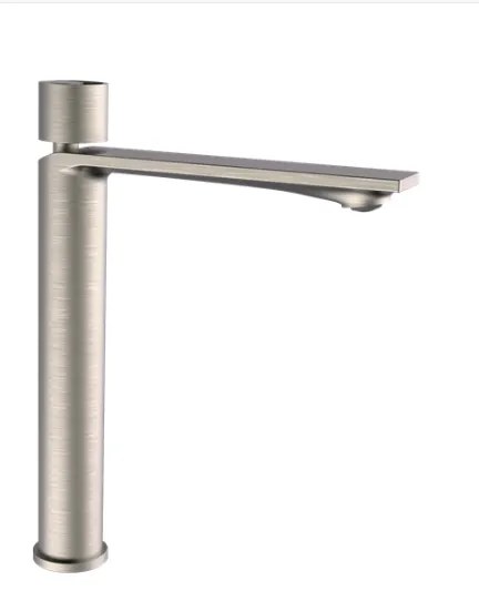 Armando Vicario Halo Inox Μπαταρία Νιπτήρος υψηλή με βαλβίδα clic-clac 515041-110