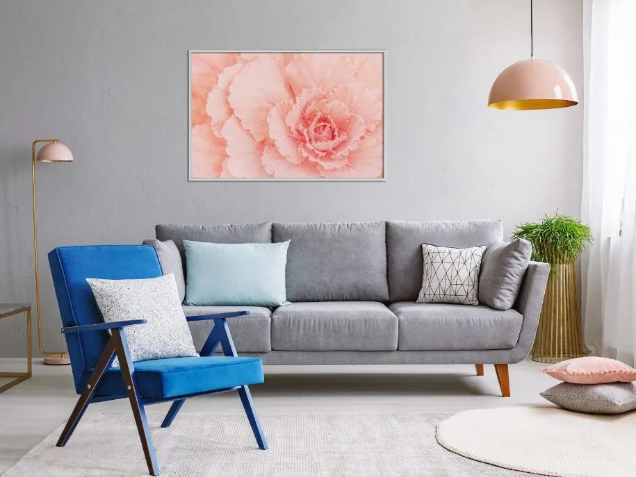 Αφίσα - Delicate Petals - 30x20 - Χρυσό - Με πασπαρτού