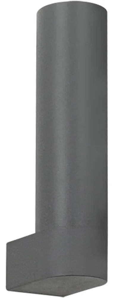 Φωτιστικό Τοίχου - Απλίκα E415 5x7x20cm Led 300lm 5W 3000K Graphite