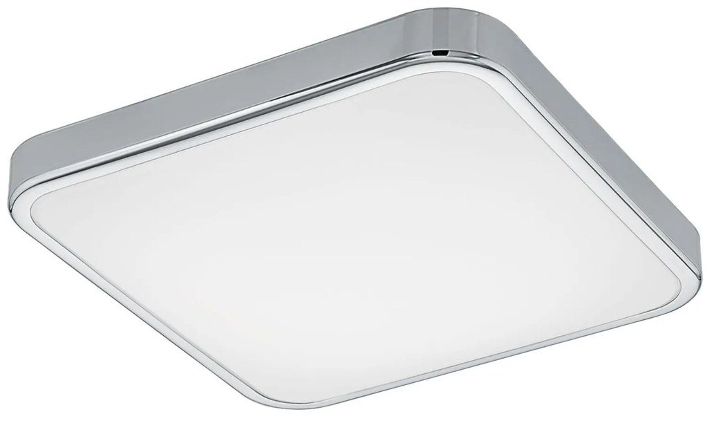 Φωτιστικό Οροφής Led Manilva 1 96229 White-Silver Eglo Metal, Plastic