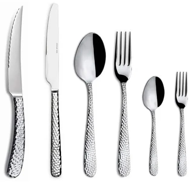 Σετ Ανοξείδωτα Μαχαιροπίρουνα Santorini 18% - 3mm - Comas - 72τμχ