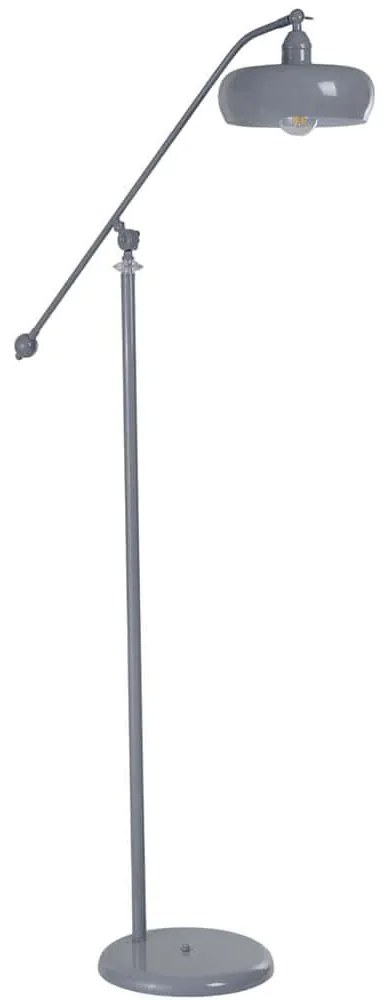 Φωτιστικό Δαπέδου 534LUN5565 30x83x155cm 1xE27 40W Grey Opviq