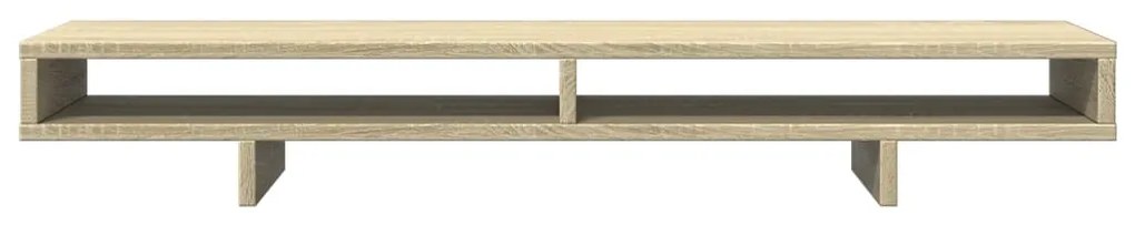 vidaXL Βάση Οθόνης Sonoma Δρυς 100x27x15 εκ. από Επεξ. Ξύλο