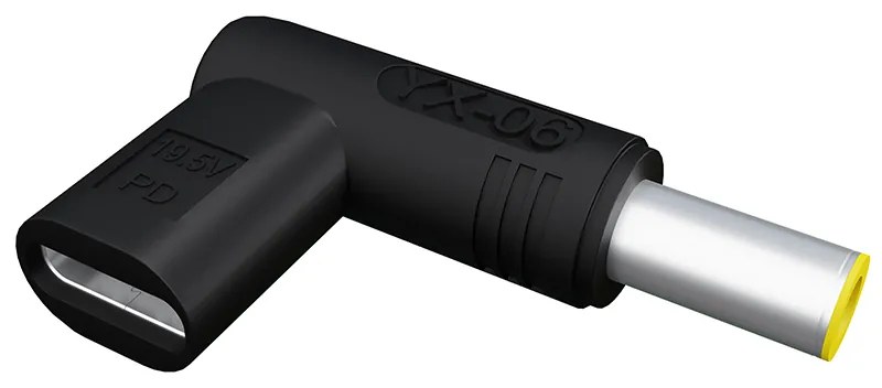 BLOW DM-76-092 Αντάπτορας USB-C σε DC 2.5/5.5mm F/M μαύρος
