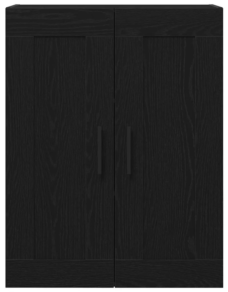 vidaXL Ντουλάπα τοίχου Επιτοίχιο Μαύρη δρυς 69.5 x 34 x 90 εκ.