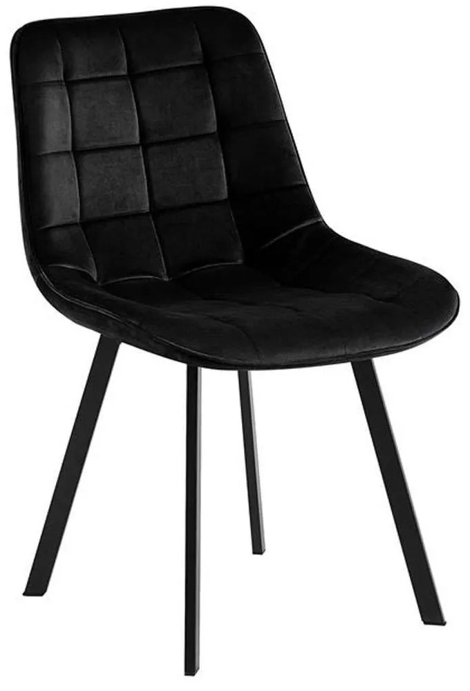 Καρέκλα Myriam ΕΜ7913,5 50x56x83cm Black Metal, Fabric