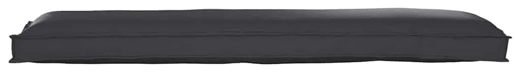 vidaXL Σετ Μαξιλαριών Πάγου 2 pcs Μαύρο 150 x 40 x 8 εκ. ύφασμα