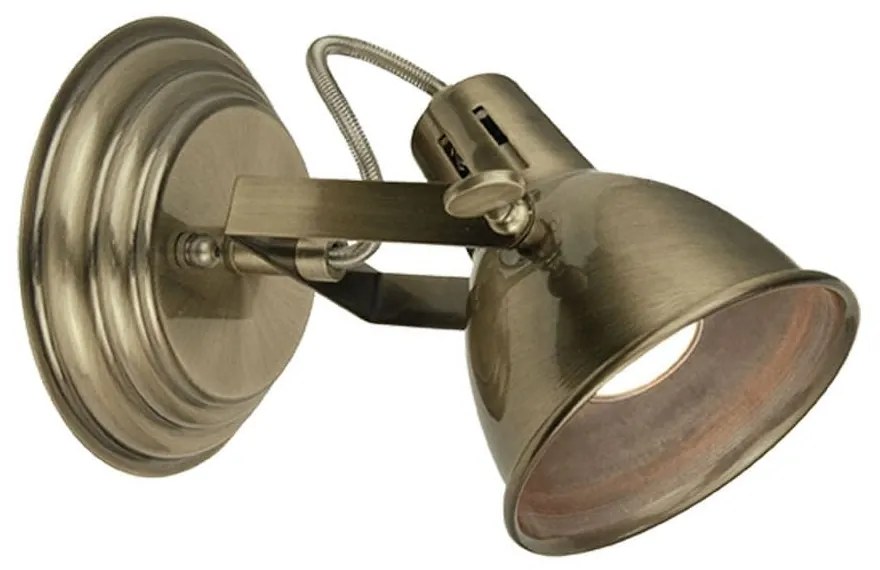 Φωτιστικό Οροφής - Σποτ Praga 4166400 Bronze Viokef Metal