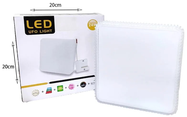 UFO LED φώτα οροφής λευκό φως 6500K 24-36W - LED UFO Light