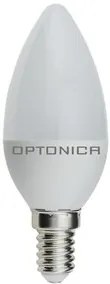 OPTONICA LED λάμπα candle C37 1423, 3.7W, 4500K, E14, 320lm