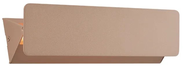 Φωτιστικό Επίτοιχο Aca ZD806410LEDGD PYRAMID Χρυσό Χρώμα (Gold Coloured) 3000K