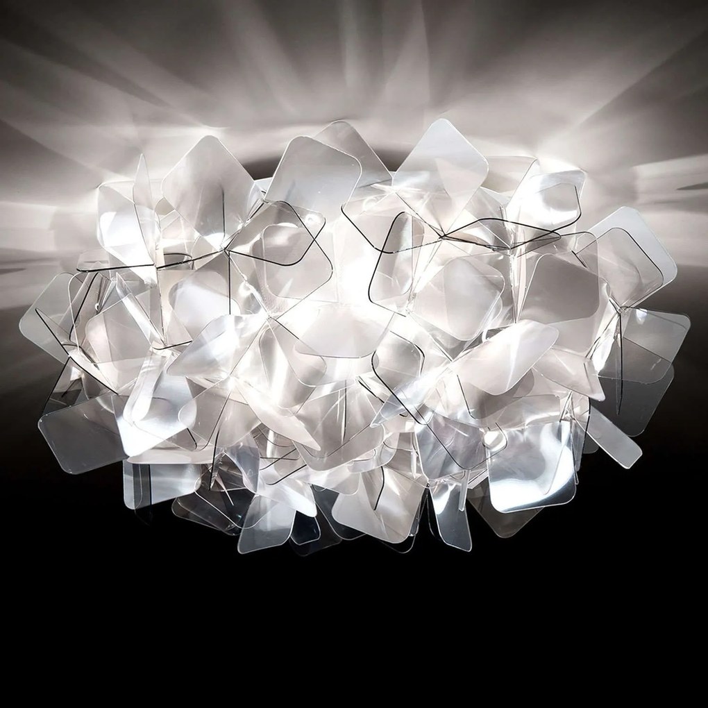 Φωτιστικό Οροφής-Πλαφονιέρα Clizia Mini Fume Slamp Aluminium, Polypropylene