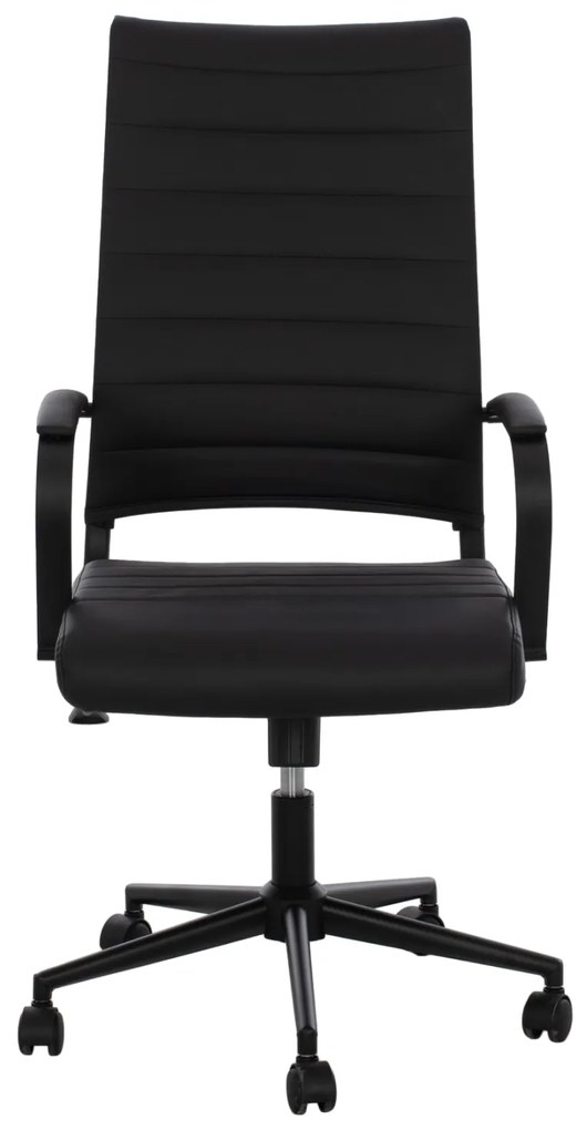 ΚΑΡΕΚΛΑ ΓΡΑΦΕΙΟΥ SUPERIOR HM1165.01 ΜΑΥΡΟ PU ΔΙΕΥΘΥΝΤH 62x71,5x113 εκ.
