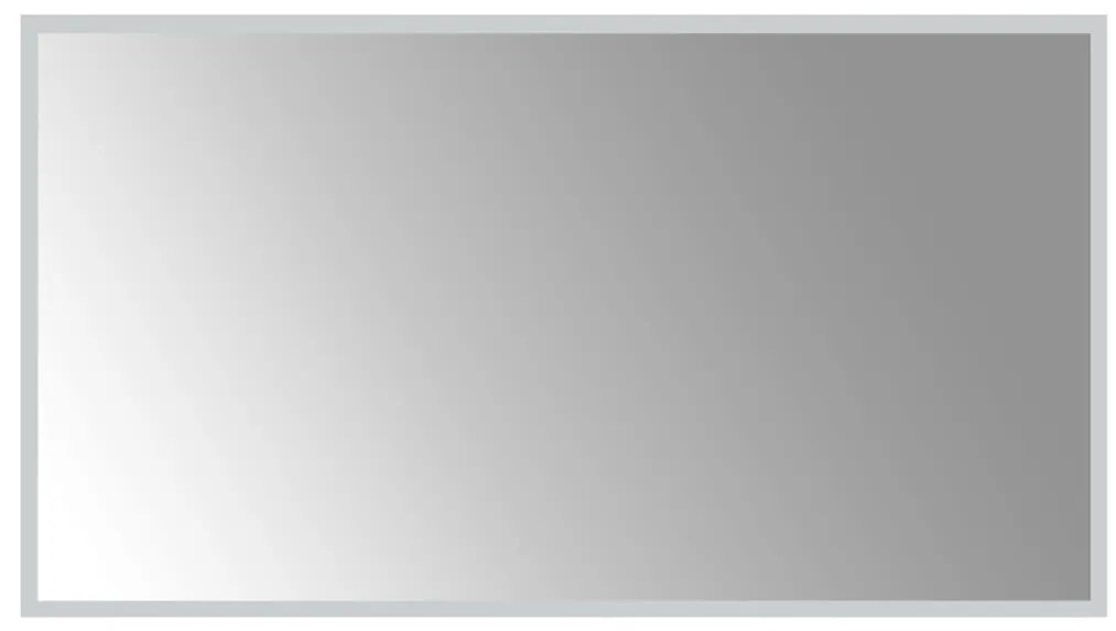 vidaXL Καθρέφτης Μπάνιου με LED 50x90 εκ.