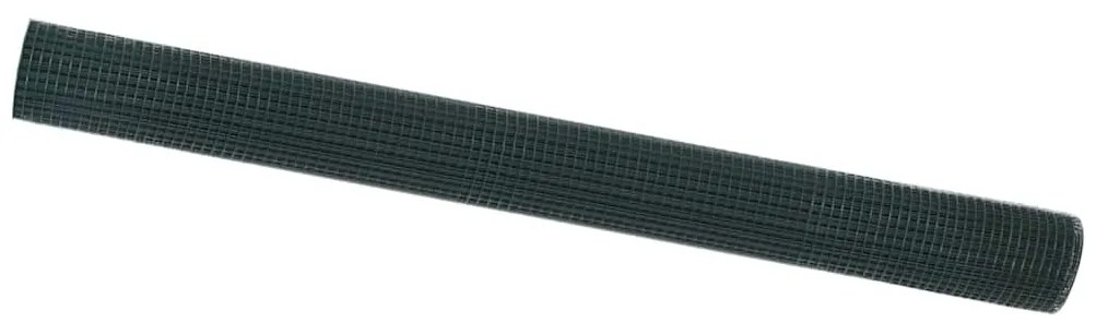 vidaXL Συγκολλητός φράχτης από σύρμα Πράσινο 1.5 x 50 m Ατσάλι