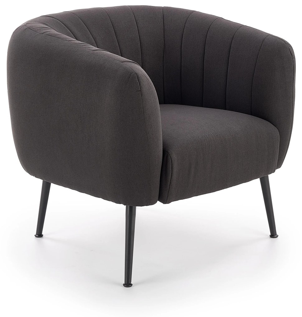 LUSSO l. chair: color: dark grey DIOMMI V-CH-LUSSO-FOT-C.POPIEL DIOMMI-60-21455