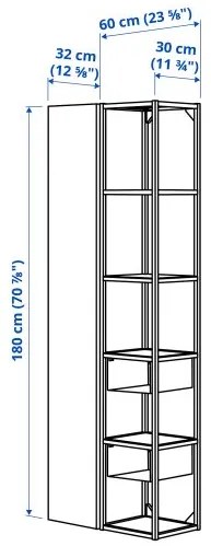 ENHET σύνθεση αποθήκευσης τοίχου 393.875.95