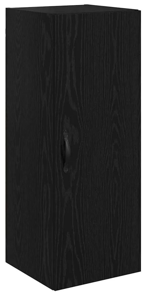 vidaXL Highboard Μαύρη Οξυά 34,5 x 34 x 90 εκ. Επεξεργασμένο ξύλο
