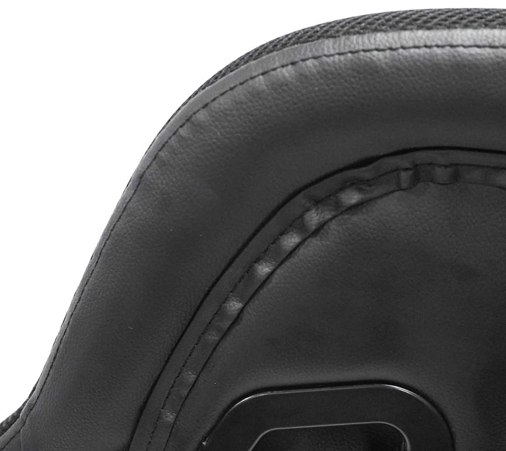 ΠΟΛΥΘΡΟΝΑ GAMING DARREN HM1203.04 ΜΑΥΡΟ-ΛΕΥΚΟ PVC &amp; NYLON 51x49x125Υεκ.