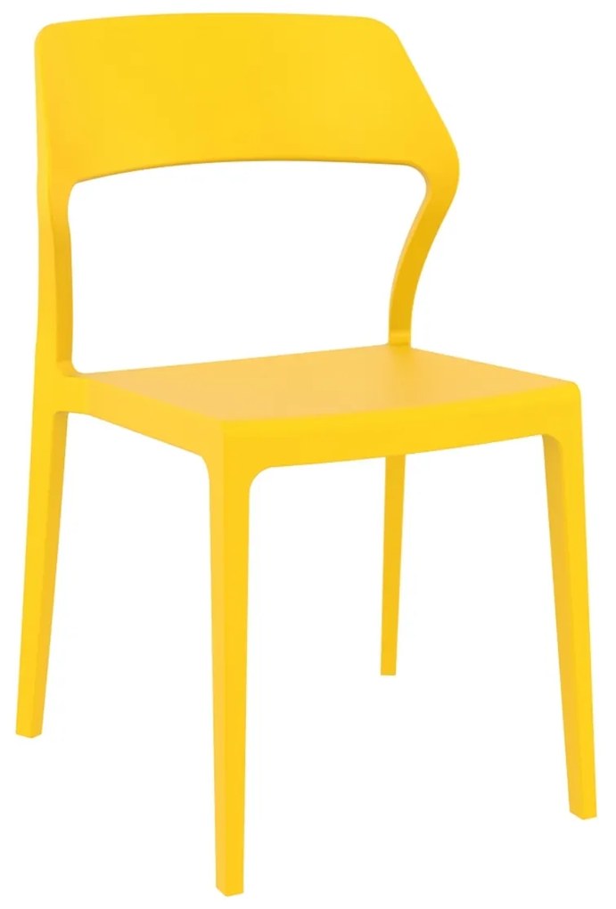Siesta   Snow/PL* Chair Yellow  metax-01-00-2507 διάστ.56.0000 x 52.0000 x 83.0000