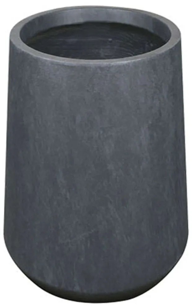 Κασπώ Πήλινο Βαρέλι 06-00-23213-S Φ30x45cm Anthracite Marhome Πηλός