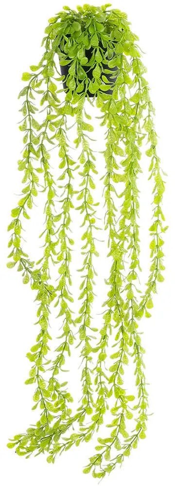 Τεχνητό Κρεμαστό Φυτό Myrtle 20881 Φ21x80cm Green GloboStar Polyethylene