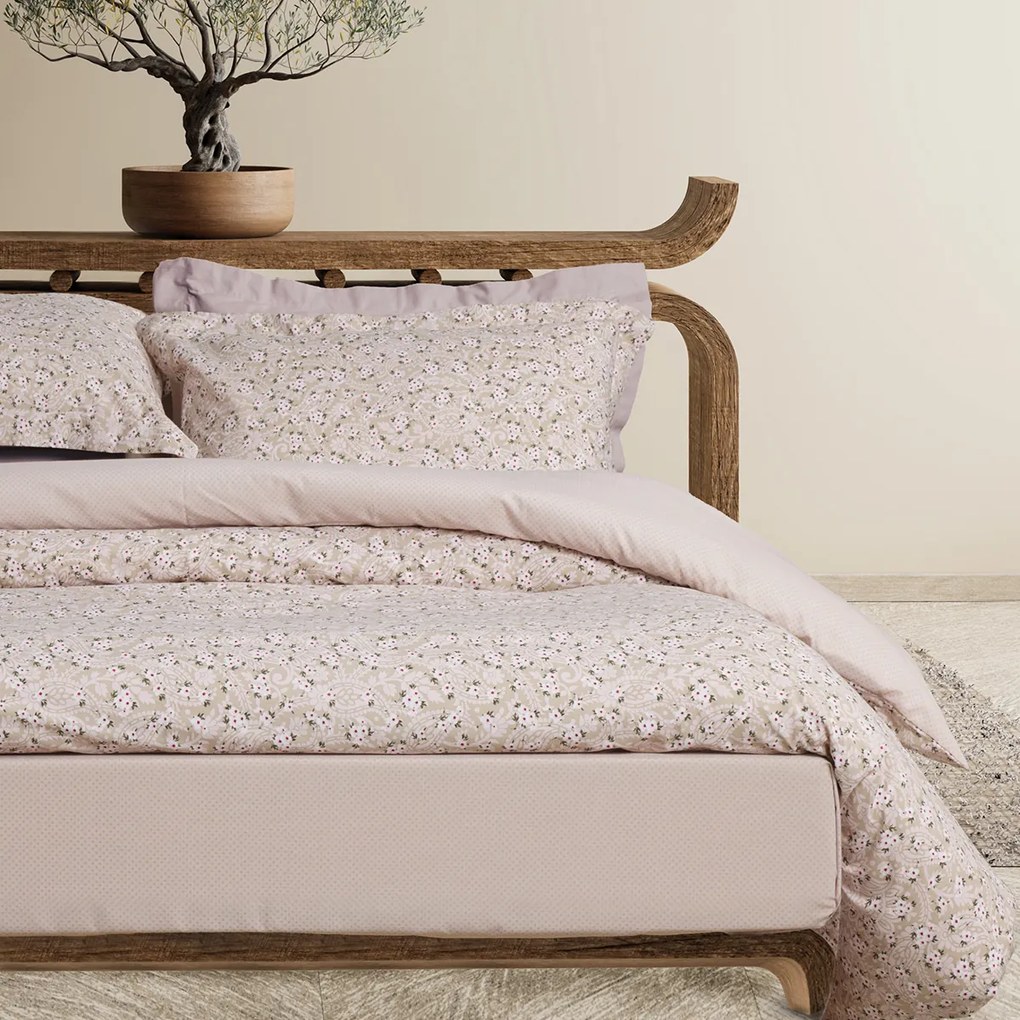 Παπλωματοθήκη Υπέρδιπλη (Σετ 220x240) 2 Όψεων Das Home Casual 5434